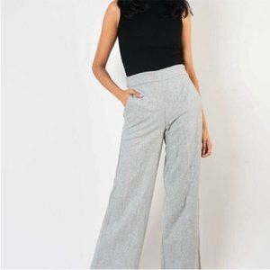 Wilfred Halley Wide Leg Wool Cashmere Pants